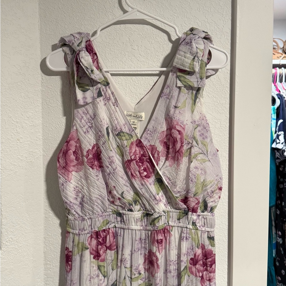 Kate and Lily Floral Maxi Dress